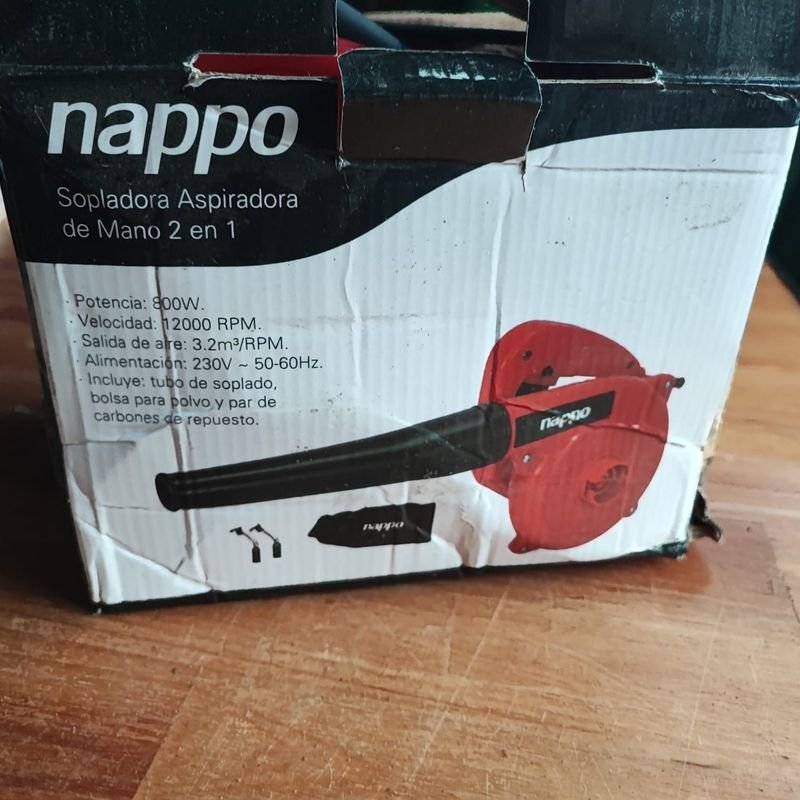Sopladora aspiradora de mano 2 en 1, funciona - imagen 2