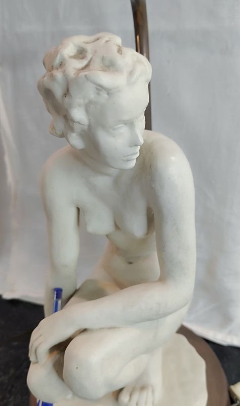 Figurita de mujer desnuda Rosenthal firmada Klimsch - imagen 5