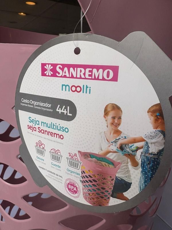 Lote siguiente: Cesto San Remo de 44L - Bolsa de plástico con capacidad de 44 litros