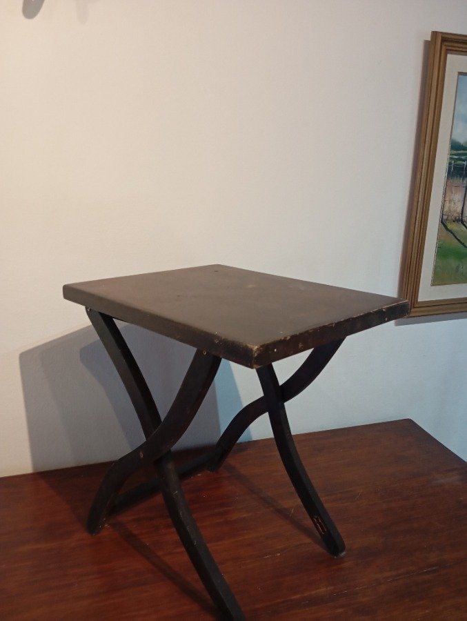 Mesa de madera plegable a restaurar (encolado) - imagen 3