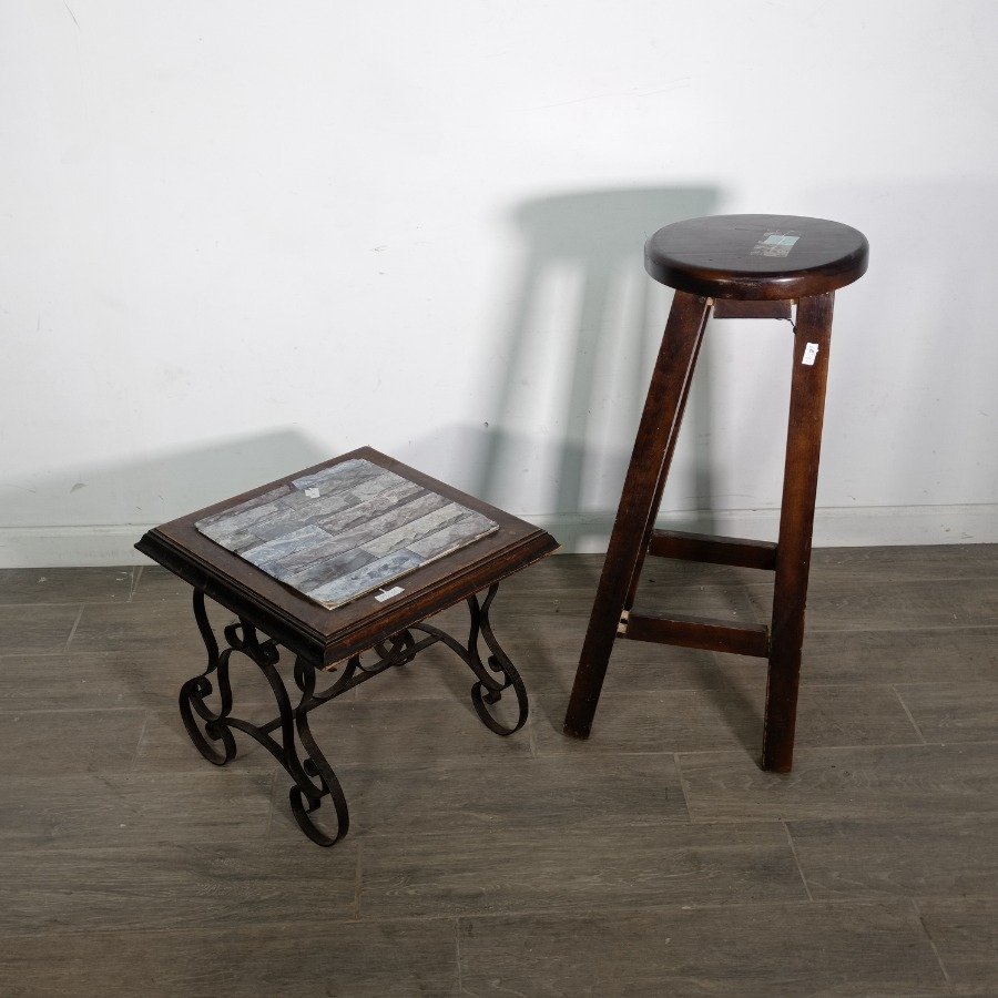 Muebles antiguos de hierro y madera - imagen 4