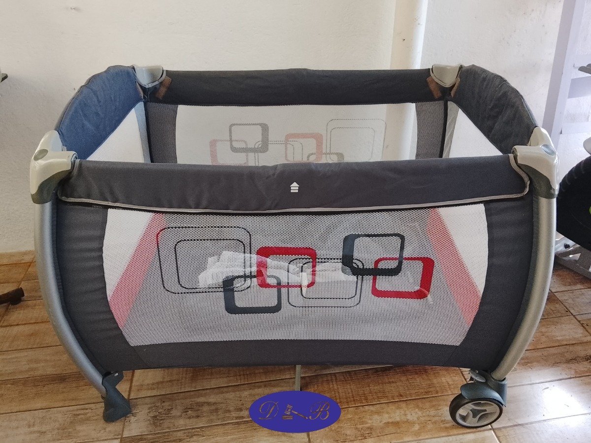 Cuna Corral Bebé Plegable con Ruedas
