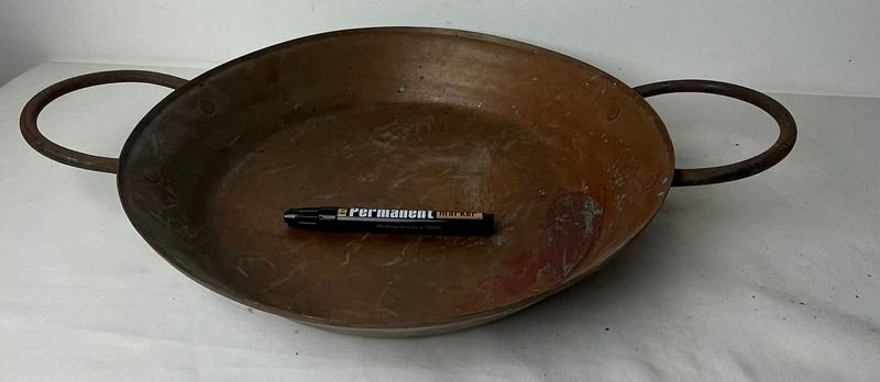 Paellera de cobre para cocina - imagen 2