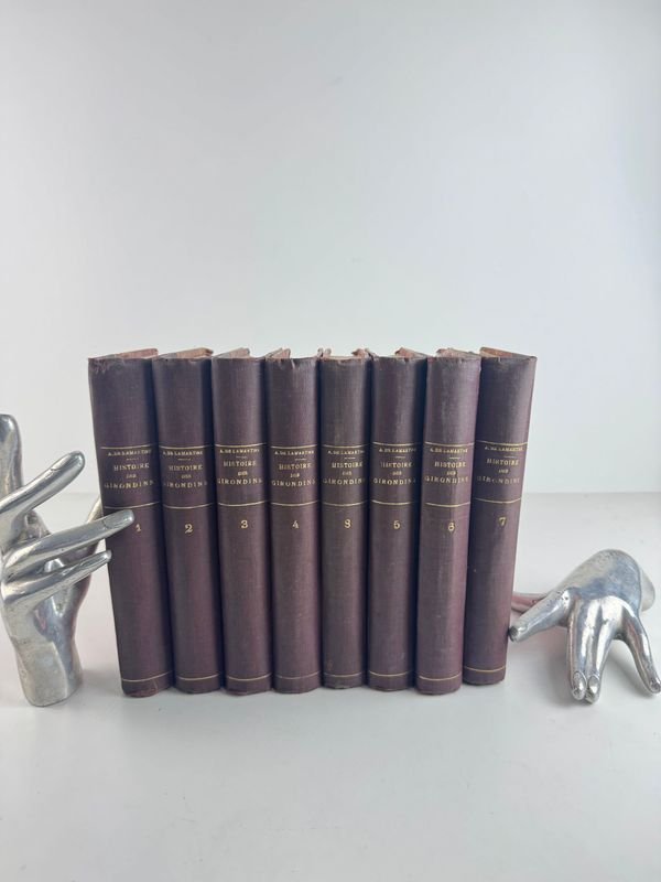 Lote anterior: Colección de libros antiguos: Historia de los girondinos