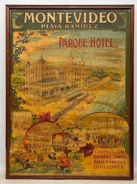 Afiche de Parque Hotel en Montevideo Playa Ramirez