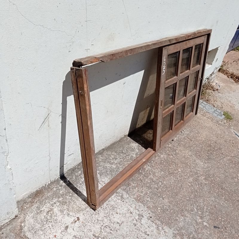 Ventana colonial de madera con dos hojas corredizas - imagen 3