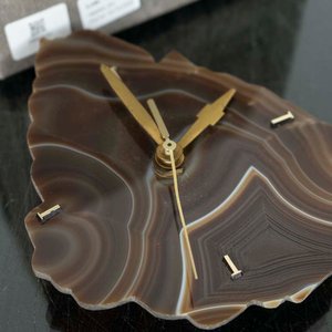 Reloj de Ágata con Forma de Uruguay en Caja - imagen 2