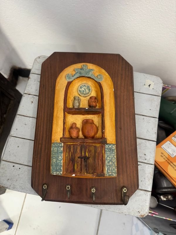 Colgador de Llaves Decorativo Estilo Rústico