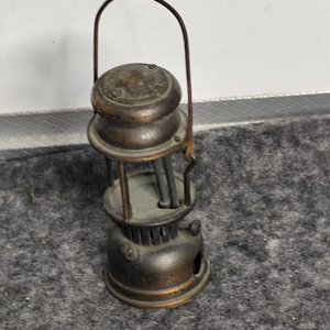 Lámpara de Aceite Antigua de Bronce - imagen 1
