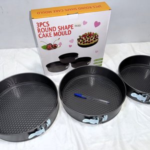 Set de 3 Torteras Desmontables Redondas, 24-28 cm - imagen 3