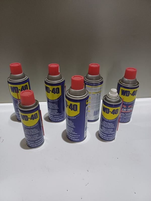 7 Latas de Lubricante Afloja Todo WD-40 (5 x 382 ml, 2 x 191 ml)