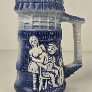 Jarras de Cerveza Antiguas de Cerámica Brasileña - imagen 5