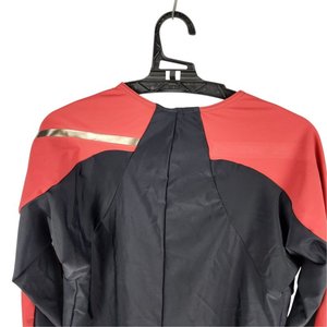 Malla Entera Manga Larga Negra y Roja Talle XL - imagen 3