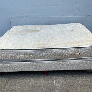 Sommier de 2 Plazas con Colchón Capitoné - imagen 1