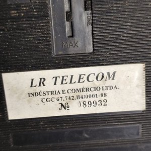 Teléfono Fijo Negro LR Telecom con Teclado Numérico - imagen 5