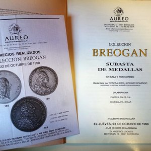 Lote de Catálogos Numismáticos Españoles: Años 70s y 90s, Colección Breogan - imagen 6