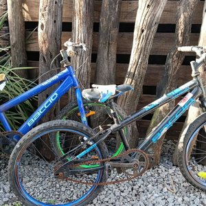 Lote de 2 Bicicletas Rodado 20 Baccio para Repuesto o Reparar - imagen 2