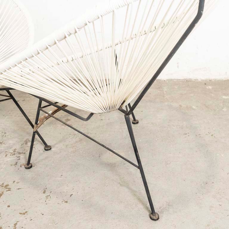 Pare de sillones Acapulco con estructura de hierro y asientos de goma - imagen 3