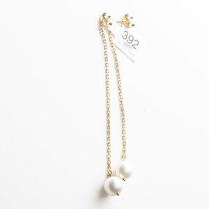 Lote siguiente: Par de Colgantes para Aretes de Oro 18k con Perlas