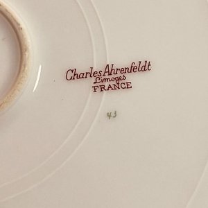 Juego de Loza Limoges Charles Ahrenfeldt: Vajilla Completa con Fuentes y Tazas - imagen 10