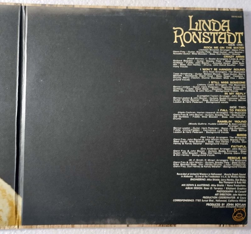 Linda Ronstadt LP Importado USA 1971 - imagen 4