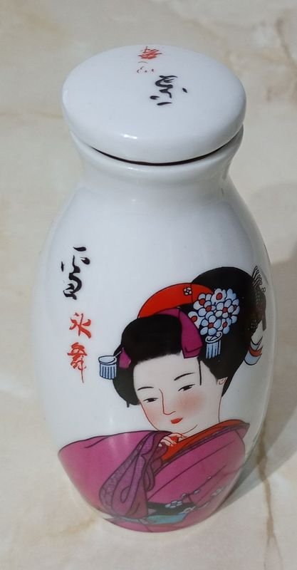Botella hermética de porcelana para Sake - Decoración y Arte - imagen 2