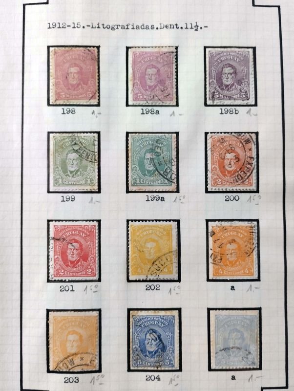 Colección de Sellos de Uruguay: Historia y Cultura - imagen 18