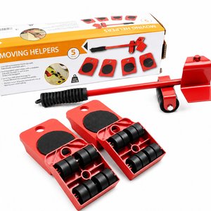 Lote siguiente: Kit Transportador de Muebles Pesados con Ruedas y Palanca
