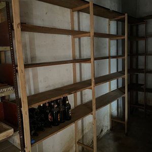 Tres Estanterías de Pino Blanco con Múltiples Estantes - imagen 4
