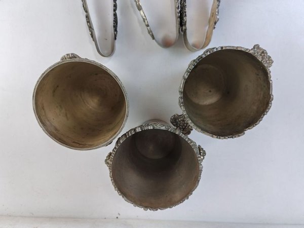 Lote de 3 Hieleras y 3 Pinzas de Metal en Excelente Estado - imagen 9