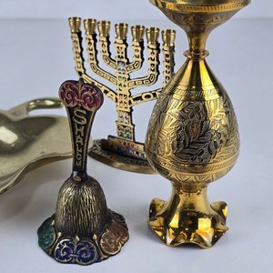 Lote de Piezas Decorativas con Motivos de Jerusalén y Judaísmo - imagen 2
