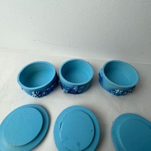 Set de 3 Alhajeros de Cerámica con Diseño Marino - imagen 8