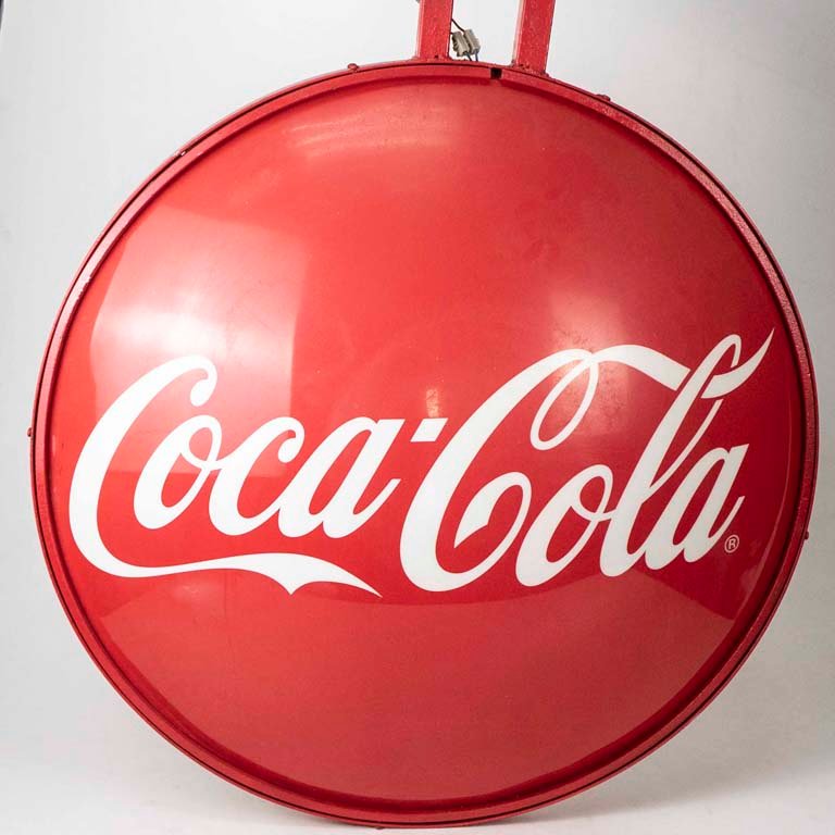 Lote anterior: Lámpara de Coca-Cola en forma de círculo