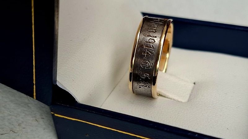 Anillo original de la Primera Guerra Mundial - 1914 - imagen 3