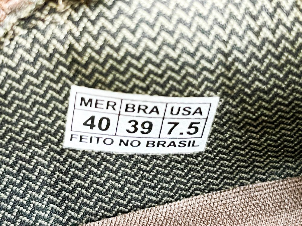 Zapatos Zenit de cuero marrón con diseño colorido - imagen 2