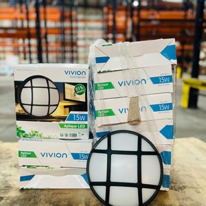 Lote siguiente: Apliques de Exterior LED VIVION 15W (Pack x9)