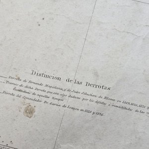 Antiguo Mapa de 1810: Carta General del Océano Atlántico Meridional - imagen 4