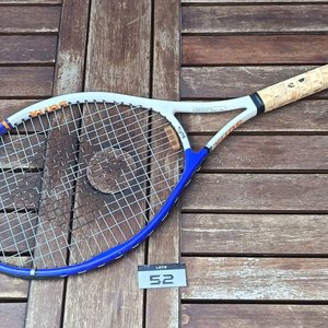 Raquetas de tenis Sutix Carbon con encordado con detalles de uso - imagen 2