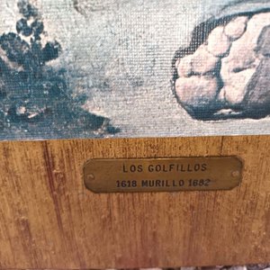 Cuadro Antiguo "Los Golfillos" de Murillo - imagen 3