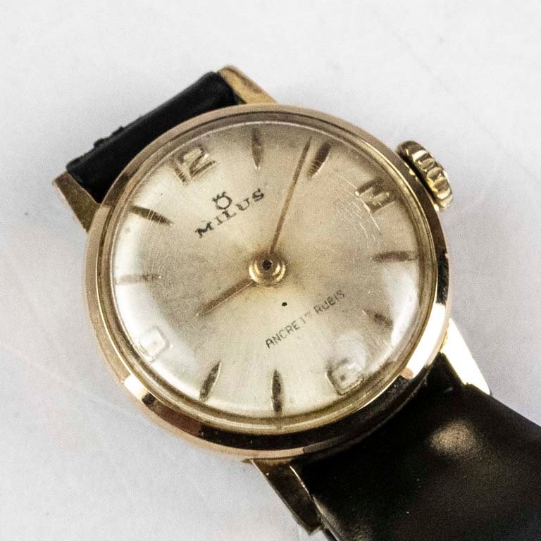 Lote anterior: Reloj Milus de dama, enchapado para venta