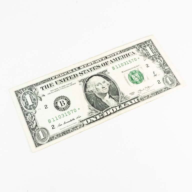 Billete de 1 Dólar Estadounidense, Serie 2013