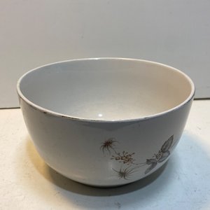 Lote Vajilla Porcelana OLMOS Hojas Doradas: Platos, Tazas y Fuentes - imagen 12