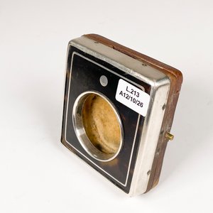 Caja Antigua de Reloj de Bolsillo en Plata Inglesa y Carey - imagen 5