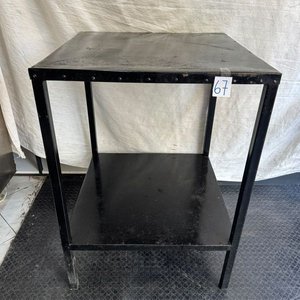 Mesa de Hierro con Chapa Negra - imagen 2