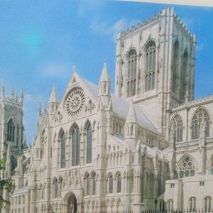 Lámina Enmarcada "Britain" con Vista de la Catedral de York - imagen 3