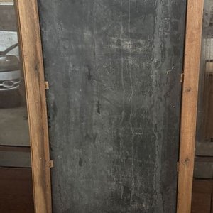 Puerta de Ropero Antigua de Roble con Espejo Biselado - imagen 4