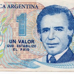 Billete Fantasía Argentina 1 Peso "Menem Trucho" - Ciccone Calcográfica - imagen 2