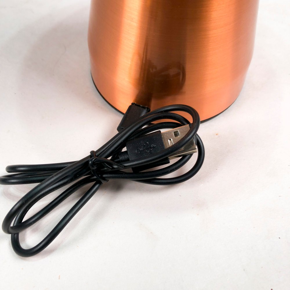 Lámpara de sobremesa con pantalla táctil y puerto USB - imagen 3