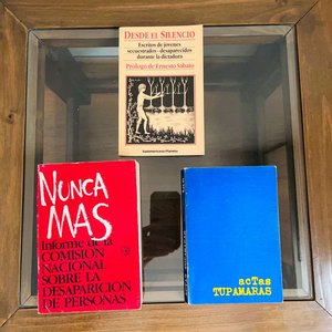 Lote siguiente: Trilogía sobre Violencia Política y Derechos Humanos: Actas Tupamaras, Nunca Más y Desde el Silencio