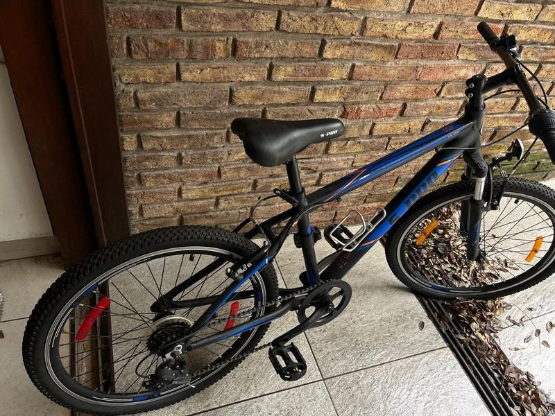 Bicicleta Azul Shimano S-Pro Rodado 26 con Cambios